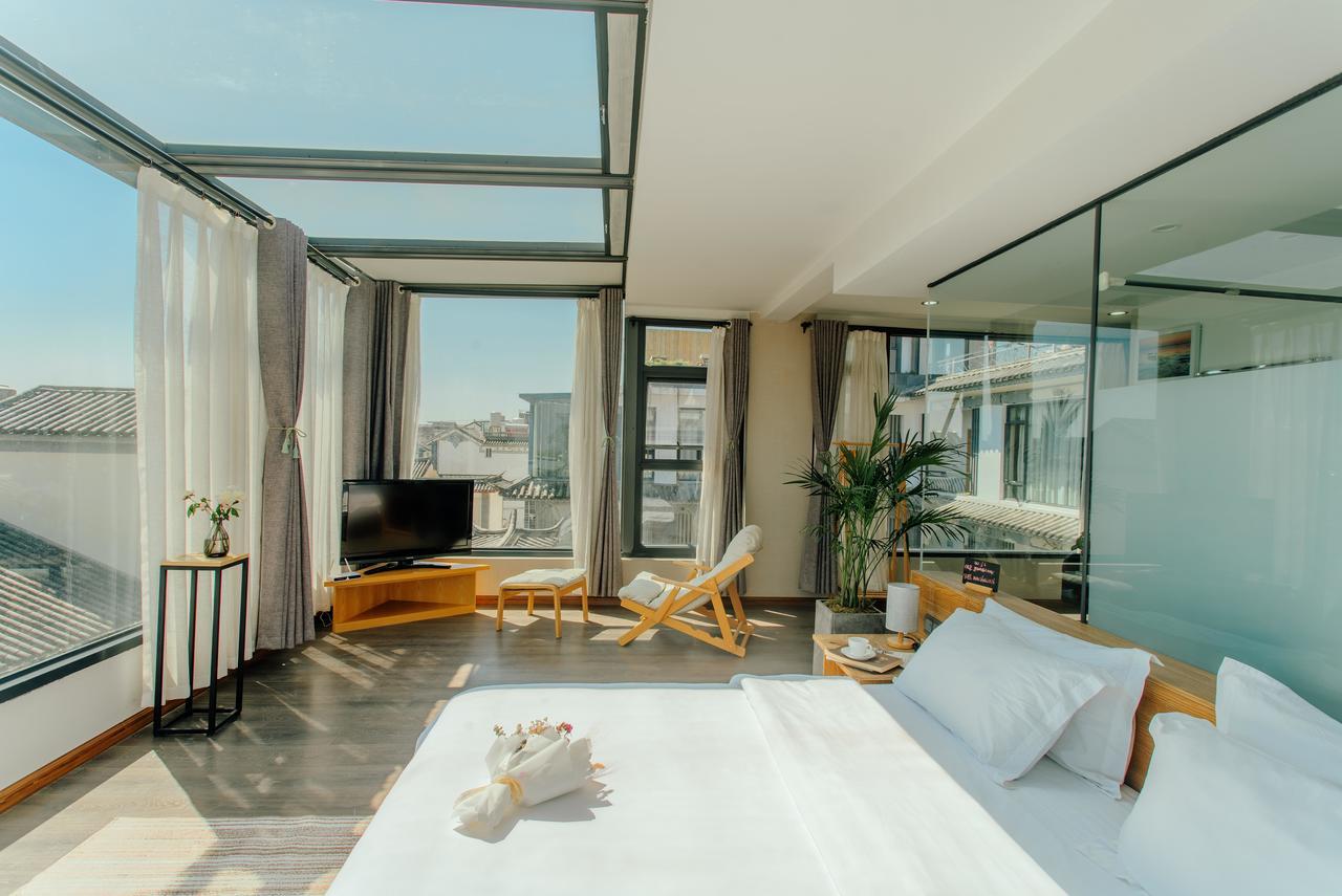 Aesthetic Design Of Ancient Town Hotel Dali  Exterior foto
